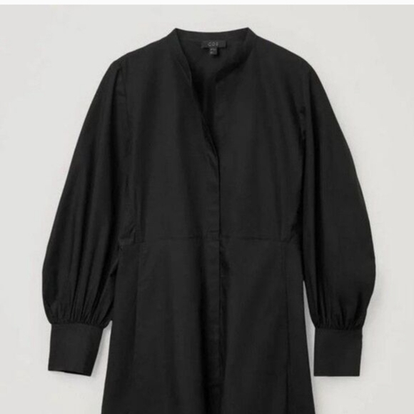 COS Long Sleeve Black Maxi Dress - Picture 3 of 6